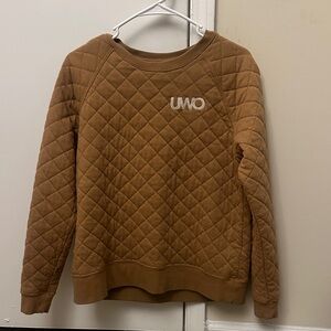 Boxercraft Quilted Tan Sweater
